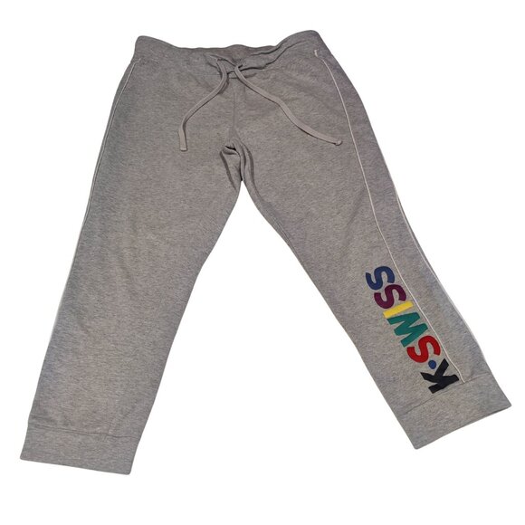 💕K-Swiss Gray Jogger Sweatpants – Size M – Preowned - Picture 2 of 4